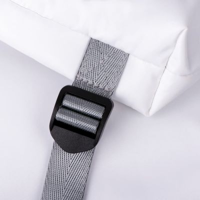 Мягкий рюкзак RUN с утяжкой, белый, серый-5