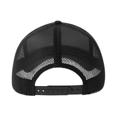 Бейсболка RAPPER COTTON-S, 5 клиньев, пластиковая застёжка, черный-1