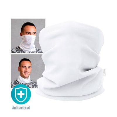 Шарф-бандана NICAL, белый, 48 x 26 см, антибактериальный полиэстер-5