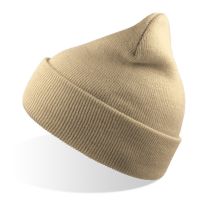 Шапка вязаная  двойная Wind-S, бежевый
