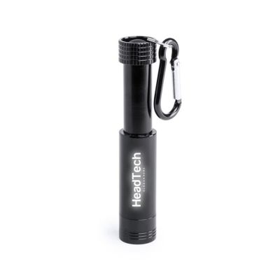 Карманный LED фонарь DERSTAK , алюминий, черный-2