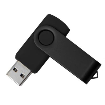 USB flash-карта DOT (8Гб), черный, 5,8х2х1,1см, пластик, металл-1