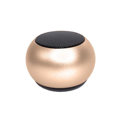 Мини-колонка ELLIPSE mod. 2 портативная, 3 Вт, золото, золотистый-0