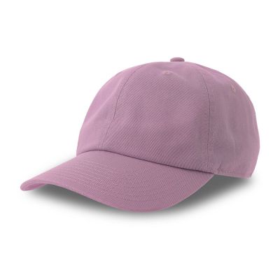 Бейсболка DAD HAT-S, 6 клиньев, металлическая застежка, сиреневый-0