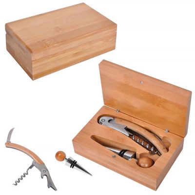 Набор для вина (2 предмета), бежевый-0