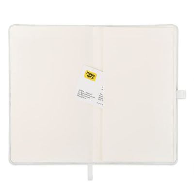 Ежедневник недатированный HAMILTON, A5, белый, кремовый блок-1