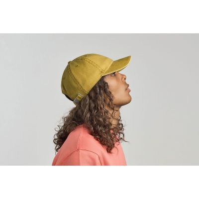 Бейсболка винтажная DIGG-S, 6 клиньев, металлическая застежка, оливковый-2