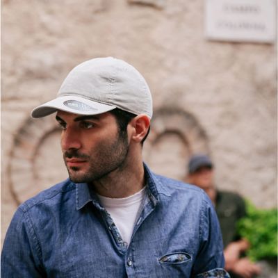 Бейсболка CREEP, 6 клиньев, металлическая застежка, оливковый-1