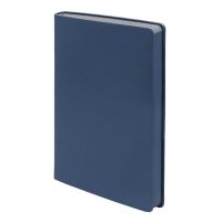 Бизнес-блокнот 'LADY', формат А5, темно-синий, блок в клетку