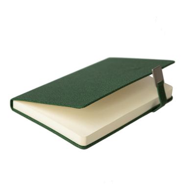 Ежедневник недатированный Linnie, формат А5, в линейку, зеленый-4