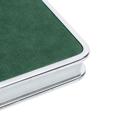 Ежедневник недатированный Montrose, формат А5, в линейку, зеленый-7