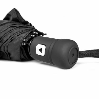 Зонт складной 'Hebol', полуавтомат, черный-4