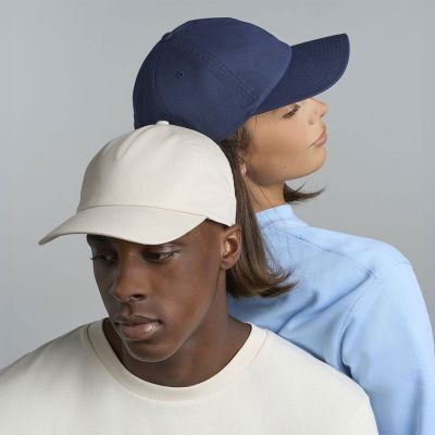 Бейсболка DAD HAT-S, 5 клиньев, металлическая застежка, белый-4