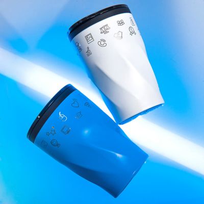 Термокружка BASIC, 350 мл, серый-9