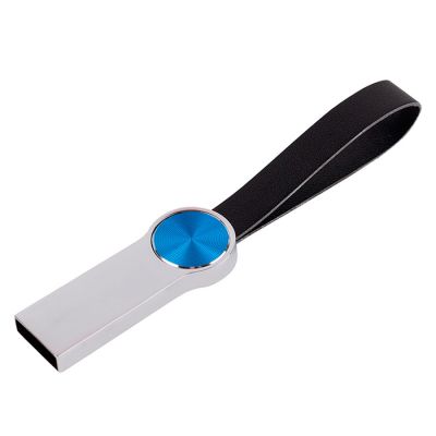 USB flash-карта UFO (16Гб), серебристый, синий-0