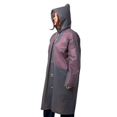 Дождевик 'Pure' серого цвета , 68 х 118 см. материал этиленвинилацетат, серый-1