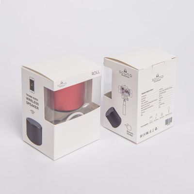 Портативная mini Bluetooth-колонка Sound Burger 'Roll' серебристый-5