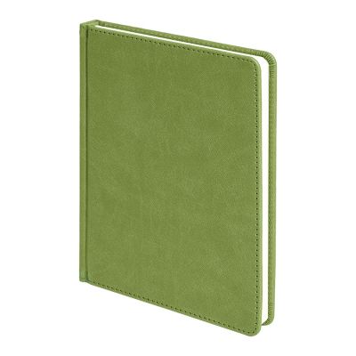Ежедневник недатированный Bliss,  формат А5, в линейку, оливковый-0