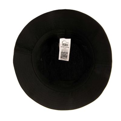 Панама BUCKET COTTON 180, черный-5