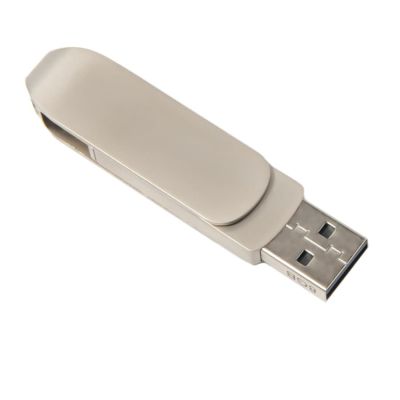 USB flash-карта CIRCLE OTG Type-C (8Гб), серебристая, 6,5х1,5х0,82 см, металл, серебристый-1