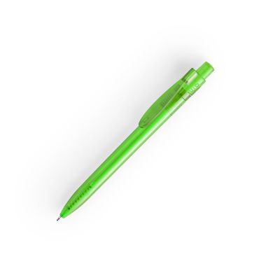 Ручка шариковая HISPAR, R-PET пластик, зеленый-0