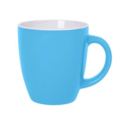 Подарочный набор JOY: блокнот, ручка, кружка, коробка, стружка; голубой-2