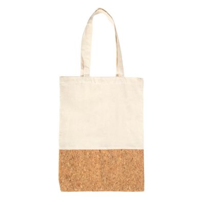 Сумка для покупок TARLA, хлопок/пробка, белый-1