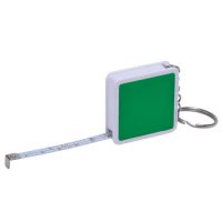 Брелок 'Hit' с рулеткой (1м), зеленый, белый