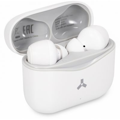 Беспроводные наушники ACCESSTYLE TORNADO ANC TWS, белый-0