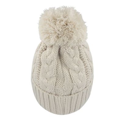 Шапка VOGUE,  белый, верх: 100% акрил, подкладка: 100% полиэстер-7