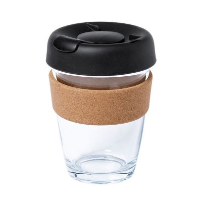 Стакан TARKOL с крышкой, 350мл, прозрачный-0