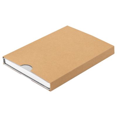 Ежедневник недатированный Pulpy, А5,  белый, кремовый блок в линейку, белый срез-8