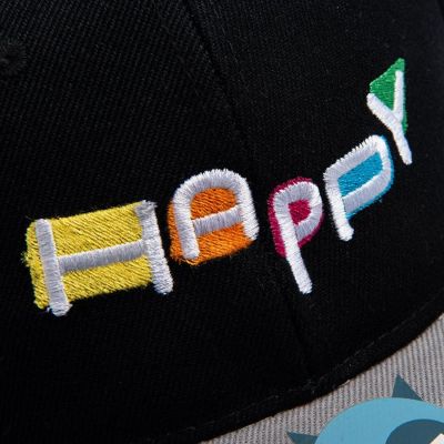 Бейсболка SNAP BACK, 6 клиньев, пластиковая застежка, черный, серый-6