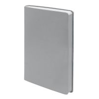 Бизнес-блокнот 'LADY', формат А5, серый, блок в клетку