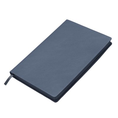 Бизнес-блокнот LADY, формат А5, темно-синий, блок в клетку-3