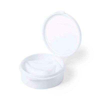 Коктейльная трубочка LADIX в футляре, белый-3