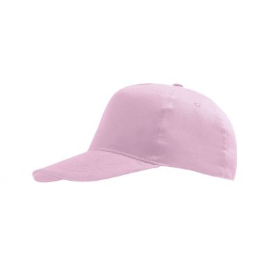 Бейсболка детская SUNNY KIDS, 5 клиньев, застежка на липучке, розовый-0