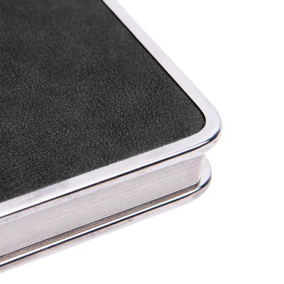 Ежедневник недатированный Montrose, формат А5, в линейку, черный-8