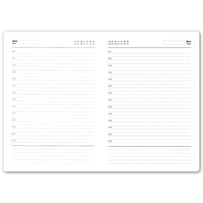 Ежедневник недатированный Joy, формат А5, в линейку, темно-зелёный-6