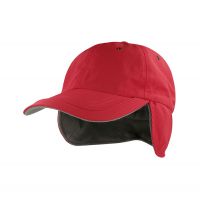 Бейсболка SNOW FLAP STOPPER-S, красный