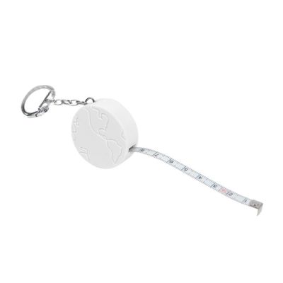 Брелок-рулетка 'Земля' (1 м), белый-1
