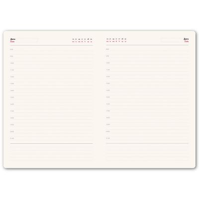 Ежедневник недатированный Kennedy, формат А5,  в линейку, темно-синий-5