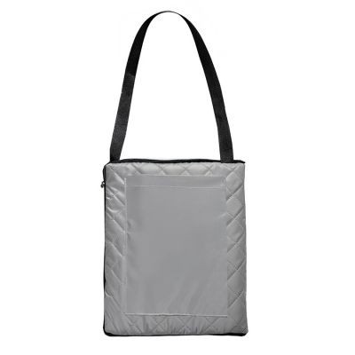 Плед для пикника 'Rest'; серый; 115 х 140 см; двухсторонний материал флис 150 гр/м2+оксфорд  210 T-0