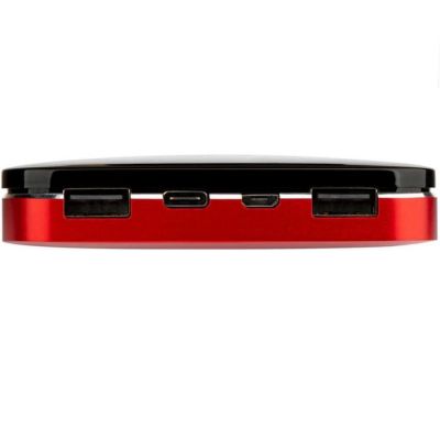 Внешний аккумулятор Accesstyle Carmine 8MP 8000 мАч, черный/красный, красный, черный-2