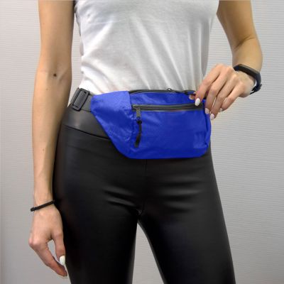 Сумка на пояс MENDEL, ярко-синий, 31x11,5 см, 100% полиэстер рипстоп-10