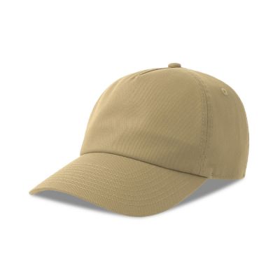 Бейсболка DAD HAT-S, 5 клиньев, металлическая застежка, бежевый-0