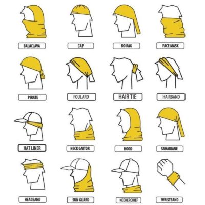 Шарф-бандана HAPPY TUBE, розовый-1