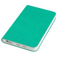 Универсальный аккумулятор 'Provence' (5000mAh),зеленый,7,5х12,1х1,1см, искусственная кожа,пл