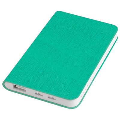 Универсальный аккумулятор 'Provence' (5000mAh),зеленый,7,5х12,1х1,1см, искусственная кожа,пл-0