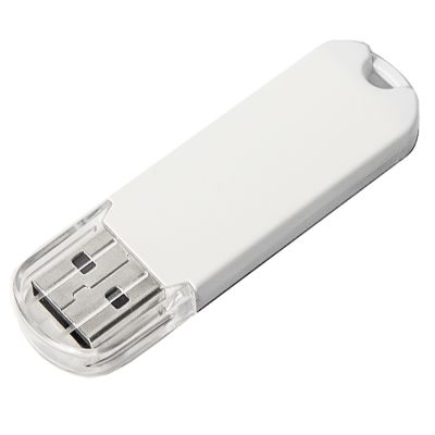USB flash-карта UNIVERSAL (16Гб), белая, 5,8х1,7х0,6 см, пластик, белый-0